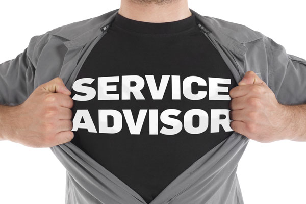 Service advisor tshirt